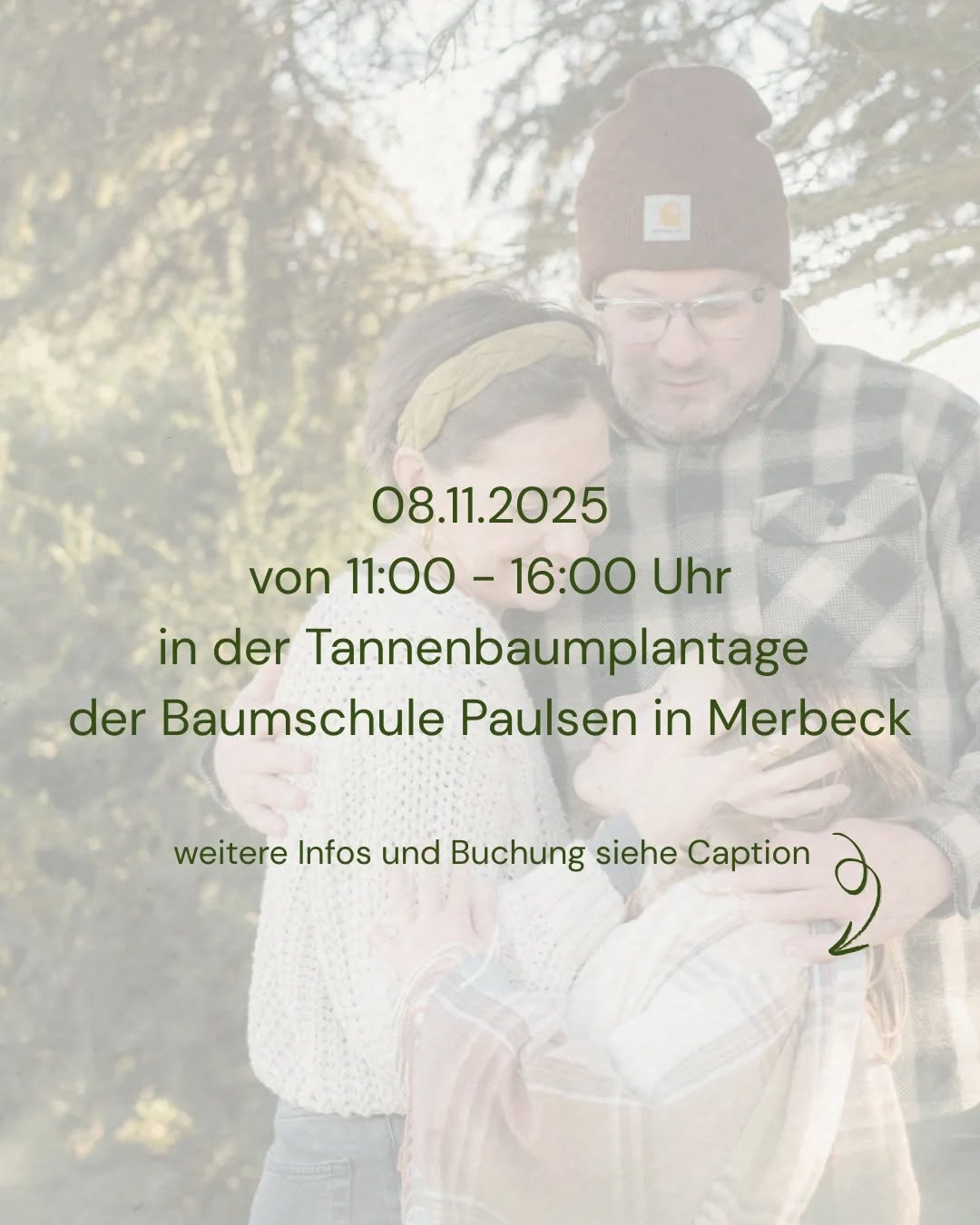 Weihnachtsshooting auf Weihnachtsbaumfeld in Schonung Wegberg Merbeck im Kreis Heinsberg Nähe Mönchengladbach - Peter Paulsen Gartenbau